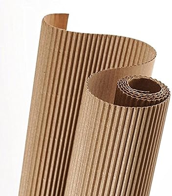 Rouleau de carton ondulé canson 200992619, 50 x 70 cm, couleur naturelle.
