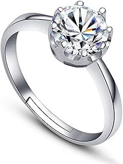 Bague solitaire aaa plaqué platine shining diva pour femme, zircone cubique. DIAYTAR COTE D'IVOIRE est la première boutique en ligne généraliste de Côte d'Ivoire, avec une offre de plus de 300000 produits dans différents domaines. La boutique se distingue par sa large sélection de produits et son engagement à offrir une expérience d'achat en ligne de haute qualité. Avec DIAYTAR COTE D'IVOIRE, les clients ivoiriens peuvent profiter d'une expérience d'achat facile et sécurisée.