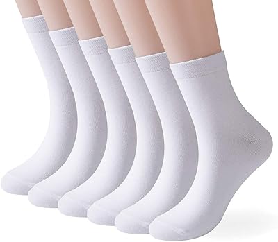 Chaussettes hautes fines pour femme, chaussettes serrées à col rond en coton doux et confortables 6 pièces, 11 ans. DIAYTAR COTE D'IVOIRE se positionne comme une boutique en ligne généraliste de confiance, offrant une large gamme de produits pour satisfaire les besoins quotidiens de ses clients. Elle mise sur la qualité, la rapidité de livraison et des prix compétitifs pour maintenir sa position de leader en Côte d'Ivoire. Les clients apprécient la facilité d'utilisation de son site web ainsi que la variété des produits proposés.