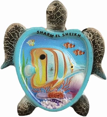 Aimant de réfrigérateur en forme de petite tortue 3d, cadeau de sharm el sheikh, décoration de maison et de cuisine faite à la main, ensemble d'aimants de réfrigérateur égyptiens. DIAYTAR COTE D'IVOIRE est une boutique en ligne généraliste qui propose une offre de produits très variée, allant des produits culturels aux produits high-tech, en passant par les produits de mode et les accessoires. La boutique est connue pour sa qualité de service et sa capacité à adapter ses offres en fonction des besoins de ses clients. Les clients de DIAYTAR COTE D'IVOIRE apprécient la fiabilité et la rapidité de la livraison ainsi que la qualité des produits.
