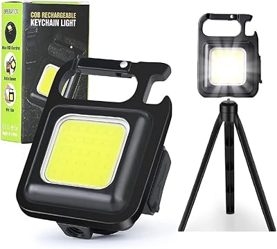 Mini lampe de poche led porte-clés, mini lampe de poche 800 lumens, lampe de poche led rechargeable, mini lampe de poche portable avec aimant, adaptée au camping et à la randonnée. Avec plus de 300 000 références à disposition, DIAYTAR COTE D'IVOIRE présente une offre diverse et riche, répondant aux besoins des clients les plus exigeants. La boutique mise sur l'innovation et la qualité, avec des produits sélectionnés avec soin pour garantir la satisfaction de ses clients. C'est donc la boutique idéale pour ceux qui recherchent une expérience de shopping en ligne complète et fiable.