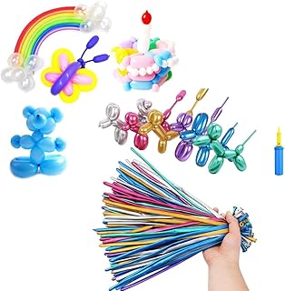 Ballons magiques en latex chromés de 260 mm de long animaux et fleurs avec pompe. La boutique en ligne DIAYTAR COTE D'IVOIRE est le point de référence pour les habitants de Côte d'Ivoire qui cherchent à faire des achats pratiques et abordables. Avec une énorme sélection de produits de toutes les catégories, cette plateforme est idéale pour les personnes pressées ou pour celles qui préfèrent l’achat en ligne.