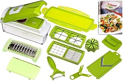 Niser dicer - trancheuse de fruits et légumes pour dés, tranches et plus encore. Grâce à sa présence en ligne solide et son engagement à offrir le meilleur service possible, DIAYTAR COTE D'IVOIRE continue de renforcer sa position de leader sur le marché de la vente en ligne en Côte d'Ivoire.