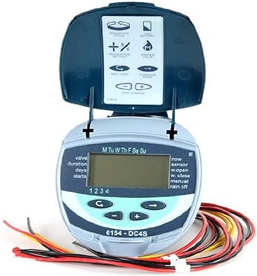 Galcon gajcsh002p0 61542 dc-4s système programmable automatique à 4 stations, minuterie d'irrigation pour brouillard et forage. DIAYTAR COTE D'IVOIRE, boutique en ligne généraliste avec plus de 300000 références, offre une large gamme de produits pour répondre à tout type de besoin. Elle est reconnue pour sa qualité de service et sa grande sélection de produits. C'est la boutique leader en Côte d'Ivoire.