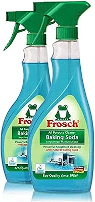 Spray nettoyant multi-surfaces tout usage au bicarbonate de soude naturel frosch, 500 ml