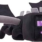 Figurine minecraft ender dragon avec lumières et sons, jouet de jeu vidéo à