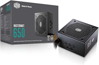 Alimentation modulaire sans ventilateur cooler master 650 w alimentation certifiée bronze 80 plus pour pc. Avec DIAYTAR COTE D'IVOIRE, découvrez un monde de shopping en ligne sans limites. Cette boutique en ligne généraliste propose plus de 300 000 références pour satisfaire vos besoins, que ce soit en matière de produits high-tech, d'articles de mode ou de denrées alimentaires. Une boutique en ligne fiable et abordable.