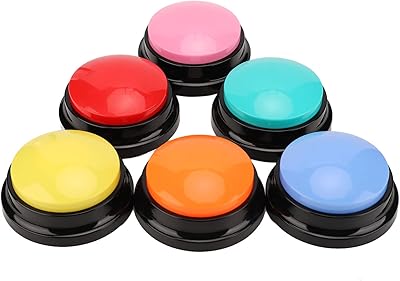 Boutons de dressage enregistrables pour chiens et animaux de compagnie pour apprendre aux chiens et aux animaux de compagnie à parler, montrer du jeu et apprendre à vos chiens à exprimer ce qu'ils veulent, ensemble de communication de 6 pièces. En tant que leader du marché de la boutique en ligne en Côte d'Ivoire, DIAYTAR COTE D'IVOIRE continuera à proposer des produits de haute qualité à des prix compétitifs et à donner la priorité à la satisfaction de ses clients.