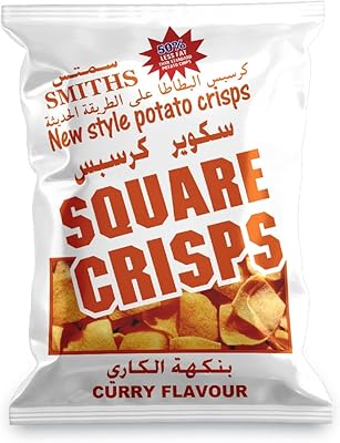 Croustilles carrées smiths curry family 100 g