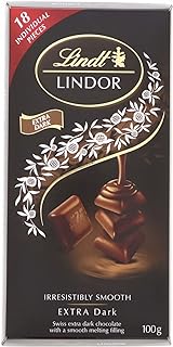 Chocolat extra noir lindt lindor 100 g. En faisant vos achats sur DIAYTAR COTE D'IVOIRE, vous bénéficiez non seulement d'une grande variété de produits, mais aussi de promotions régulières et de réductions exclusives. La boutique est dédiée à offrir une satisfaction client incomparable, en proposant des services de qualité et une assistance à la clientèle efficace.