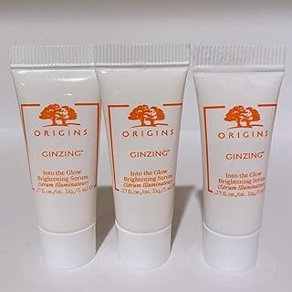 Lot de 3 mini origins ginseng in the glow sérum éclaircissant 0,17 oz