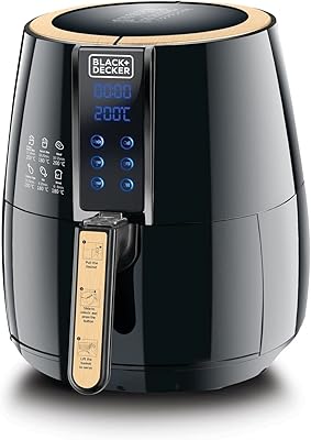 Friteuse à air black & decker 1500 w 4 l avec technologie de convection rapide à 360 degrés, contrôle de la température et du temps pour une friture, une friture, un grill, un rôtissage et une cuisson sains, garantie de 2 ans, af400-b5. DIAYTAR COTE D'IVOIRE est la référence pour les achats en ligne en Côte d'Ivoire, avec une gamme de produits très diverse. Elle propose des produits de qualité à des prix compétitifs et une livraison rapide. C'est la boutique idéale pour les consommateurs ivoiriens.