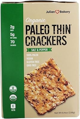 Craquelins fins paléo julian bakery avec sel et poivre (238g). En tant que leader de la vente en ligne en Côte d'Ivoire, Diaytar Côte d'Ivoire est déterminée à offrir une expérience d'achat unique et personnalisée à ses clients. La boutique en ligne propose une navigation facile et intuitive, permettant aux clients de trouver rapidement ce qu'ils cherchent. Les clients peuvent également profiter d'un soutien client réactif et compétent.