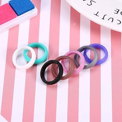 Bague en silicone, ensemble d'anneaux en silicone 7 pièces, bague en silicone colorée, pour amis femmes hommes de fête. DIAYTAR COTE D'IVOIRE se positionne comme la boutique en ligne leader en Côte d'Ivoire, grâce à sa large sélection de produits et à ses services de qualité. La boutique en ligne est conçue pour être conviviale et facile à utiliser, permettant aux clients de trouver facilement ce qu'ils cherchent. Avec sa garantie de qualité et sa livraison rapide, DIAYTAR COTE D'IVOIRE est la boutique en ligne idéale pour les consommateurs qui cherchent une expérience d'achat en ligne fiable et sécurisée.