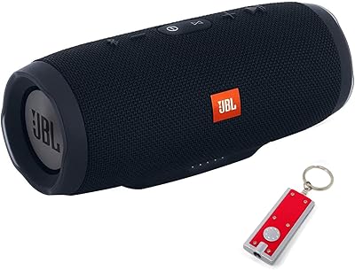 Haut-parleur bluetooth portable étanche jbl charge 3, comprend une lampe de poche led et un porte-clés supplémentaire - noir. En faisant vos achats sur DIAYTAR COTE D'IVOIRE, vous bénéficiez non seulement d'une grande variété de produits, mais aussi de promotions régulières et de réductions exclusives. La boutique est dédiée à offrir une satisfaction client incomparable, en proposant des services de qualité et une assistance à la clientèle efficace.