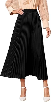 Jupe longue plissée unie taille haute shein élégante pour femme. DIAYTAR COTE D'IVOIRE est plus qu'une simple boutique en ligne ; c'est un partenaire pour vos achats quotidiens. Avec une collection étendue de produits de haute qualité, nous sommes là pour vous aider à trouver exactement ce dont vous avez besoin. Notre but est de vous offrir une expérience de shopping en ligne incomparable.