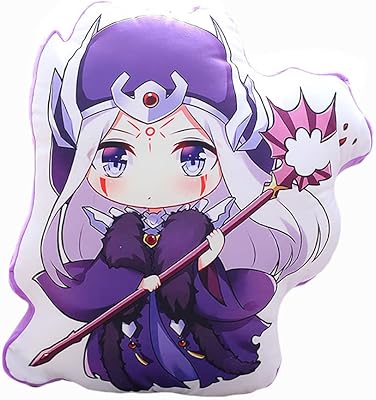 Anime the king's avatar suokesaer coussin polyester doux fermeture à glissière cachée oreiller