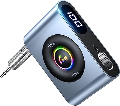 Adaptateur aux bluetooth 5.3 joyroom pour voiture, 【microphone amélioré et affichage numérique led】【autonomie de la batterie de 22 heures et suppression du bruit】adaptateur d'entrée aux 3,5 mm joyroom, récepteur bluetooth sans fil pour audio de voiture/stéréo domestique, métal. Diaytar Côte d'Ivoire est le reflet de la modernisation du commerce en Côte d'Ivoire, permettant aux consommateurs de profiter d'achats en ligne pratiques et fiables. La plateforme se montre innovante et proactive, cherchant continuellement à améliorer son offre et son service pour répondre aux besoins changeants de sa clientèle. Elle s'impose donc comme une référence incontournable du commerce électronique en Côte d'Ivoire.