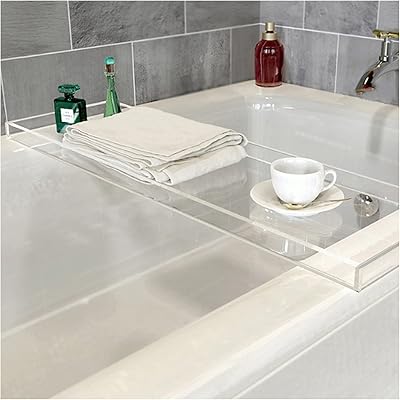 Plateau de baignoire en acrylique, support de livre en verre antidérapant, support de livre de baignoire pour la maison, salle de bain, étagère de luxe, organisateur pour la plupart des salles de bains, blanc, 82 x 20 cm. DIAYTAR COTE D'IVOIRE est une plateforme de commerce électronique qui offre une expérience d'achat en ligne pratique et sécurisée. Avec plus de 300 000 références, les clients peuvent trouver tout ce dont ils ont besoin. La boutique en ligne est fiable et propose des services de livraison rapides et efficaces.