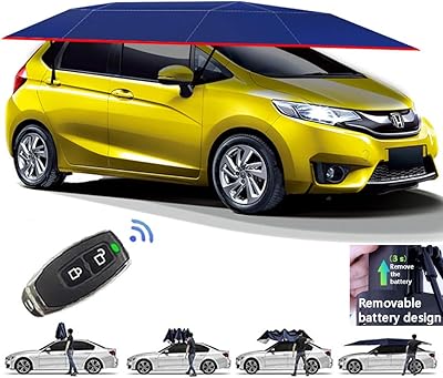 Tente de voiture automatique, abri d'auto, garage mobile, anti-uv, imperméable, résistant au vent, à la neige, aux tempêtes pour voiture, suv, camping, plage, etc. abri de stationnement, batterie intégrée. La boutique en ligne DIAYTAR COTE D'IVOIRE est l'une des plus grandes et des plus populaires de Côte d'Ivoire. Elle propose plus de 300 000 références de produits, ce qui en fait une destination incontournable pour les consommateurs ivoiriens. Les clients peuvent profiter de services de livraison rapides et de promotions régulières, ainsi que d'une expérience d'achat en ligne sécurisée et fiable.