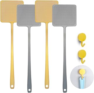 Tasse à mouche, 4 pièces en plastique robuste, tapette à mouche flexible à manche long de 17,3 pouces pour moustiques, insectes et mouches avec crochets de suspension, or et argent. Avec plus de 300 000 références, Diaytar Côte d'Ivoire représente la référence ultime pour les achats en ligne en Côte d'Ivoire. La boutique propose une large sélection de produits allant de l'électronique à la mode en passant par les produits ménagers. Chaque article est soigneusement sélectionné pour garantir une qualité sans compromis.