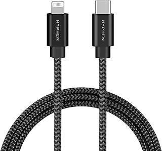 Câble de charge rapide hyphen - 2m | câble tressé haute densité | prend en charge la charge rapide pd | câble de construction solide et robuste | compatible avec les appareils ios _noir. Chez Diaytar Côte d'Ivoire, nous nous efforçons de rendre votre expérience d'achat en ligne aussi pratique et agréable que possible. Avec plus de 300 000 références disponibles, vous pouvez facilement trouver ce que vous cherchez dans notre boutique en ligne. Nous vous offrons des prix compétitifs, des promotions régulières et un service client de haute qualité.