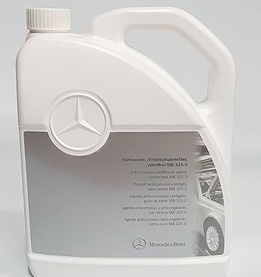 Liquide de refroidissement antigel d'origine de mercedes-benz mb325.0 bleu bouteille de 5. En tant que leader du commerce en ligne en Côte d'Ivoire, DIAYTAR COTE D'IVOIRE s'engage à offrir des produits de haute qualité à des prix compétitifs. La boutique en ligne mise sur la satisfaction client, avec des services de livraison rapides et fiables. DIAYTAR COTE D'IVOIRE est donc le partenaire idéal pour tous vos besoins de shopping en ligne.