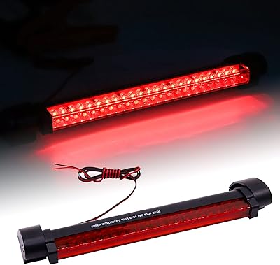 Troisième feu stop arrière monobloc baiking, 24 led universel 12v, troisième feu stop de hayon arrière de haut niveau étanche (rouge). DIAYTAR COTE D'IVOIRE est une destination de confiance pour les achats en ligne en Côte d'Ivoire, avec une interface utilisateur conviviale et facile à naviguer. La boutique propose des promotions régulières et des offres spéciales pour rendre les achats encore plus abordables. Les clients apprécient la grande sélection de produits et la qualité du service.