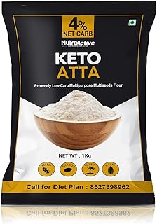 Nutroactive keto farine net carb per roti extrêmement faible en glucides