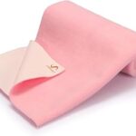 Drap de berceau imperméable youmanac, rose, taille s (70 x 50 cm) |