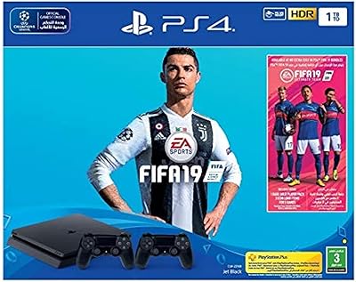 1 to sony playstation 4 avec jeu fifa 19 et une manette supplémentaire.. La boutique en ligne DIAYTAR COTE D'IVOIRE met en avant une navigation intuitive et une expérience d'achat agréable pour tous ses utilisateurs, avec des options de paiement sécurisées et des réductions régulières.