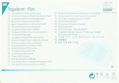 Film transparent tegaderm 3m, style cadre photo, avec autocollant, 10 cm x 4 3/4", 1626 w, paquet de 2, paquet de 50 tampons. Avec plus de 300000 références disponibles, DIAYTAR COTE D'IVOIRE est votre destination idéale pour vos achats en ligne. Nous nous engageons à vous offrir des prix compétitifs, une livraison rapide et un service client de haute qualité. Notre objectif est de bâtir une relation de confiance durable avec vous.