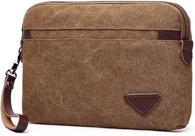Sac à main en toile sanletti, sac à main grande capacité pour homme