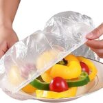 Sacs jetables pour aliments frais, couvercles flexibles jetables pour le stockage des aliments