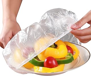 Sacs jetables pour aliments frais, couvercles flexibles jetables pour le stockage des aliments