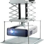 Support de projecteur électrique ultra fin sigoldinol motorisé caché avec télécommande adapté à