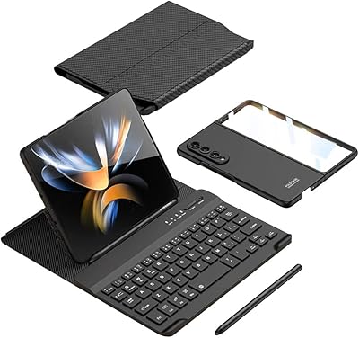 [4 en 1] étui pour samsung galaxy z fold 3, avec clavier bluetooth, housse de clavier et stylet, housse de clavier pliable de voyage en cuir de luxe pour samsung z fold 3 (3 plis, fibre de carbone noire). Avec plus de 300 000 références de produits, DIAYTAR COTE D'IVOIRE est la boutique en ligne la plus complète de Côte d'Ivoire. La boutique propose des produits de haute qualité et des marques réputées, ainsi que des conseils d'achat et des recommandations personnalisées pour aider les clients à trouver les produits qui leur conviennent le mieux. Elle est également très active sur les réseaux sociaux pour rester en contact avec ses clients.