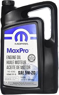 Pièces et accessoires mopar d'origine chrysler max pro sae 5w-20 huile moteur 5 pintes (1,3 gallon américain). DIAYTAR COTE D'IVOIRE est une boutique en ligne généraliste qui propose plus de 300 000 références de produits. Elle est leader en Cote d'Ivoire et offre une large gamme de produits pour répondre à tous les besoins. La boutique en ligne DIAYTAR COTE D'IVOIRE est connue pour sa qualité et sa fiabilité.