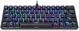 Clavier de jeu mécanique motospeed ck61 rgb avec touches automatiques bleues, 61 touches, fonction de réponse à plusieurs touches et rétroéclairage pour les jeux en couleur noire. Leader du commerce électronique en Cote d'Ivoire, DIAYTAR COTE D'IVOIRE propose une boutique en ligne généraliste avec une offre de plus de 300 000 références de produits. La boutique met en avant la diversité de ses produits et son engagement à offrir un service client exceptionnel. Tout est mis en œuvre pour que les clients aient une expérience d'achat inoubliable sur le site de DIAYTAR COTE D'IVOIRE.