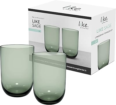 Ensemble de verres hauts like sage par villeroy & bosch - lot de 2, vitrail vert, 8 x 12 cm. La boutique en ligne DIAYTAR COTE D'IVOIRE est le leader du marché en Côte d'Ivoire, proposant une large gamme de produits à des prix compétitifs. Les clients peuvent profiter de promotions régulières et de réductions exclusives, tout en bénéficiant d'une assistance client personnalisée. Avec sa expertise et son savoir-faire, DIAYTAR COTE D'IVOIRE est le choix idéal pour les consommateurs ivoiriens qui cherchent une expérience d'achat en ligne de qualité.