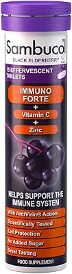 Comprimés effervescents sambucol natural black elderberry amino forte | vitamine c | zinc | soutien du système immunitaire | 15 comprimés. DIAYTAR COTE D'IVOIRE est une boutique en ligne généraliste qui propose plus de 300 000 références de produits. Elle est leader dans son domaine en Côte d'Ivoire et offre une grande variété de choix pour les consommateurs. Les clients peuvent trouver tous les produits dont ils ont besoin en un seul endroit.