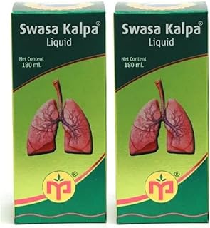 Maruthi pharma swasakalpa swasa kalpa sirop pour problèmes respiratoires 180 ml paquet