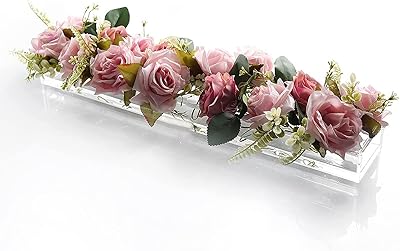 Vase à fleurs rectangulaire en acrylique transparent de 24 pouces pour table. En tant que leader de l'e-commerce en Côte d'Ivoire, DIAYTAR COTE D'IVOIRE se distingue par son approche client centrée et son engagement à offrir les meilleures conditions d'achat possibles. Avec plus de 300 000 références à disposition, les clients bénéficient d'une liberté de choix sans précédent. L'expérience d'achat est ainsi enrichie et simplifiée, ce qui explique le succès grandissant de cette boutique en ligne généraliste.