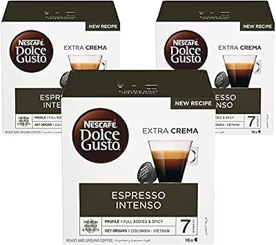 Capsules d'espresso nescafé dolce gusto (48 capsules, 48 ​​tasses). DIAYTAR COTE D'IVOIRE est une boutique en ligne généraliste qui propose plus de 300000 références de produits pour répondre à tous les besoins de ses clients. Avec sa large sélection de produits, elle est devenue la boutique leader en Côte d'Ivoire.