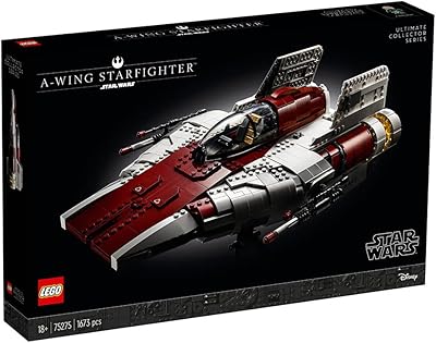 Lego star wars 75275 : a-wing starfighter créez une superbe exposition avec le chasseur