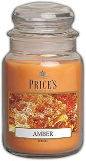 Bougie en grand pot d'ambre bresses - parfum magnifique, délicieux et de haute