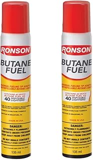Ronson 99146 grande recharge pour briquet au butane, 78 g (lot de 2). DIAYTAR COTE D'IVOIRE se distingue par son engagement à offrir une expérience d'achat en ligne de haute qualité à ses clients. La boutique dispose d'une équipe de service client dédiée qui est prête à aider les clients à tout moment. De plus, la boutique utilise des méthodes de paiement sécurisées pour protéger les informations des clients et garantir des transactions sans risque.