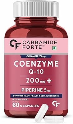 Carbamide forte coenzyme q10 (coq10) 200 mg avec pipérine 5 mg - 60