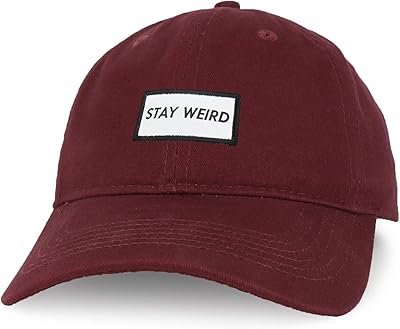 Magasin de vêtements à la mode stay strange weave cotton patch dad hat. Avec plus de 300000 références de produits, DIAYTAR COTE D'IVOIRE est la boutique en ligne idéale pour trouver tout ce dont vous avez besoin. La boutique propose des produits de haute qualité à des prix compétitifs, ainsi que des services de clientèle dédiés pour répondre à vos questions et résoudre vos problèmes. Les clients peuvent également profiter de la fonction de recherche avancée pour trouver facilement les produits qui les intéressent.