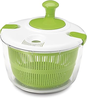 Grande essoreuse manuelle à salade et à laitue amater pour préparer le lavage des légumes et des fruits, capacité de 5,28 litres avec système de vidange intégré, verrouillage et poignée pivotante (vert). Diaytar Côte d'Ivoire est la boutique en ligne idéale pour les consommateurs ivoiriens, offrant une gamme complète de produits pour répondre à tous les besoins. De l'électronique à la mode, en passant par les produits pour la maison et les loisirs, Diaytar Côte d'Ivoire a tout ce qu'il vous faut. La boutique en ligne se distingue par sa facilité d'utilisation et sa sécurité.